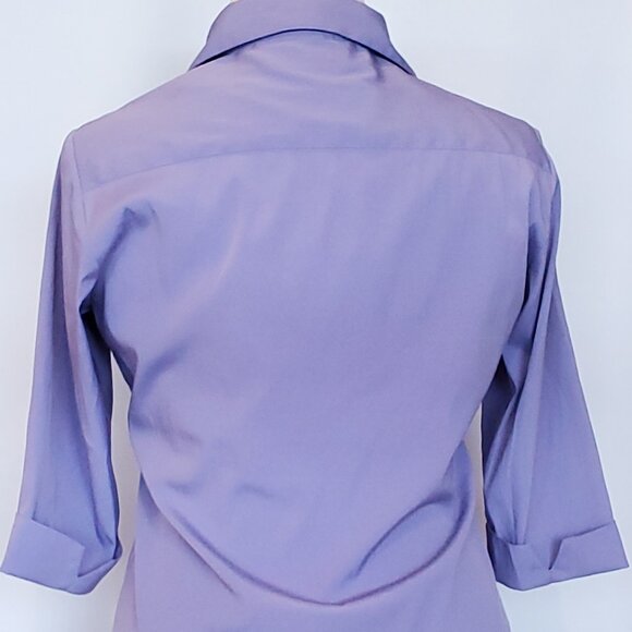 Paul Harris Design Purple Blouse L - Picture 2 of 6